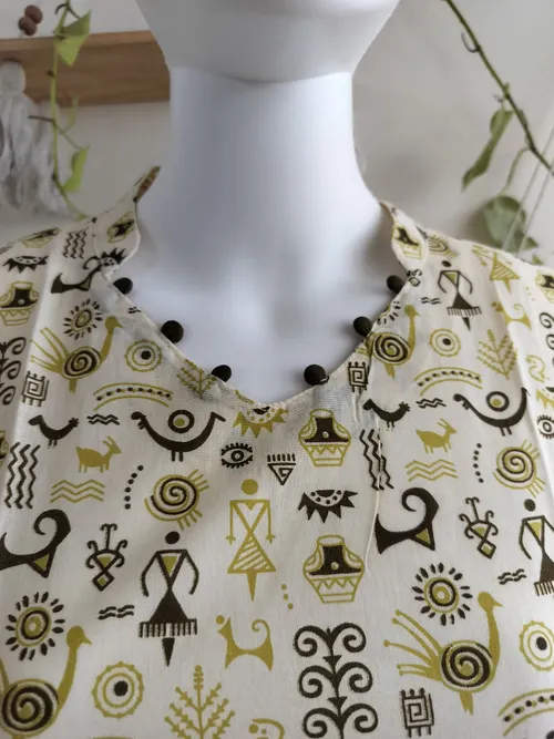 Warli Print Cotton Kurti 2